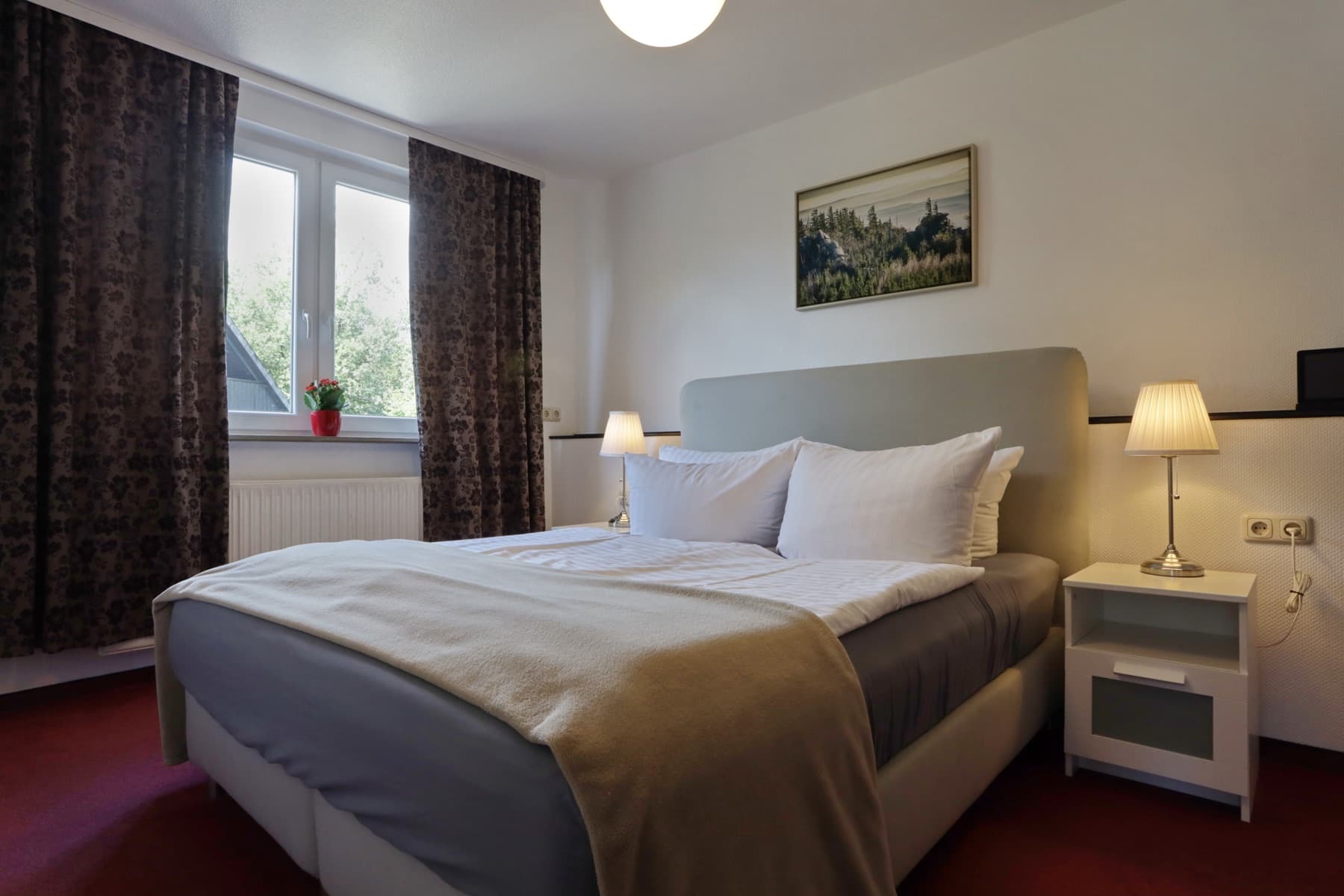 Ferienwohnung — Schlafbereich